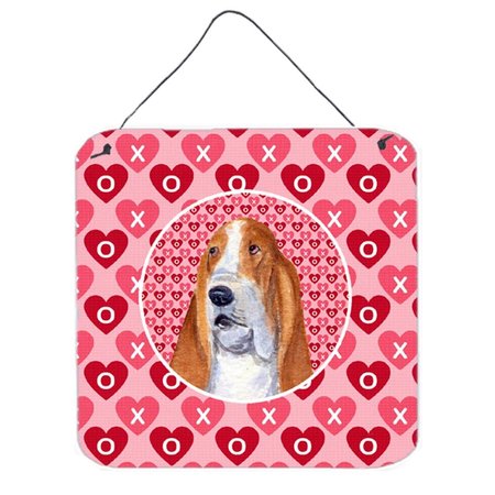 MICASA Basset Hound Aluminium Metal Wall Or Door Hanging Prints MI233954